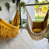 hamaca ocre y silla hamaca ocre y silla